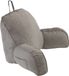 Maximex Comfortabel rugkussen om in bed te zitten, met vakje voor mobiele telefoon, afstandsbediening, Velours, Polyester, Bruin