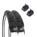 2 banden 700 x 45 C (29 x 1,75) + kamers ventiel Amerika banden Demi Slick Gravel volwassenen trekking mountainbike hybride