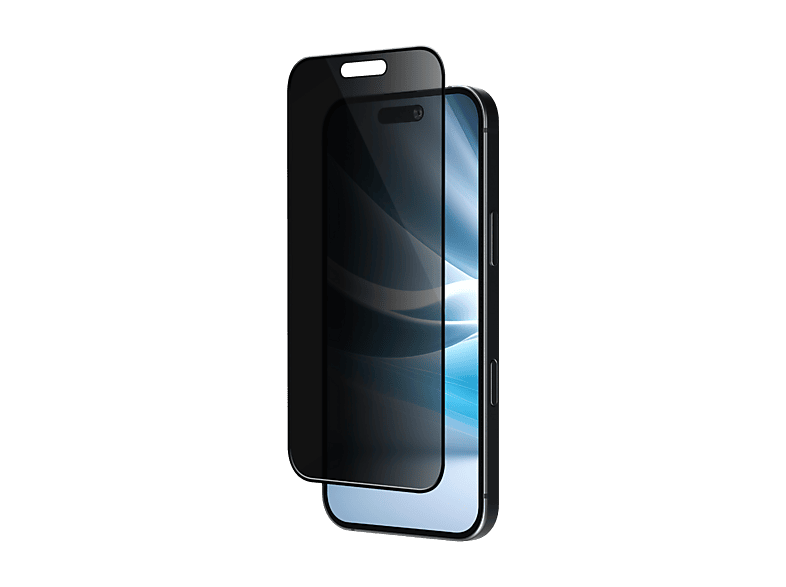 ISY Ipg-4001-2.5d Screenprotector Voor Apple Iphone 16 Pro Max Zwart