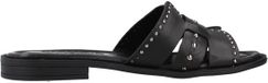 CARMELA 163060C Zwart Sandalen met hak Vrouwen Leer Lente/Zomer 2026
