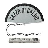 Fisura Originele waaier met boodschap "Cazzo di Caldo"