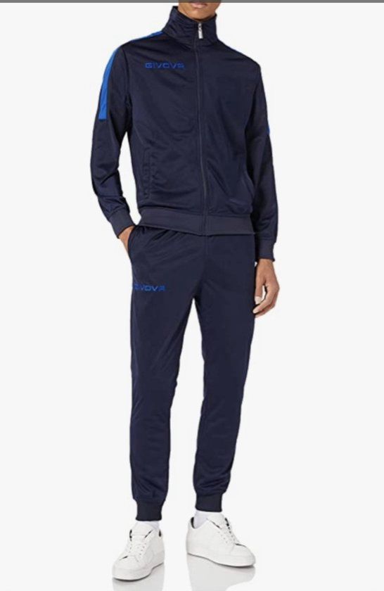 Givova Viscose Sport Training Pak - Blauw - Maat XXL