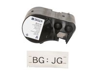 Brady Label Tape - Black on White - 76.20mm x 19.05mm - M5-12-109