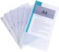 Exacompta 10x Pak van 100 geperforeerde showtassen - gladde PP 12/100ste - superieure kwaliteit - universele perforatie 11 gaten - A4 - Transparant