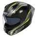 Nolan N60-6 Sport Veloce 365, casque intégral, couleur: Noir/Gris/Jaune Néon, taille: L