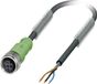 Phoenix Contact 1683510 Sensor/actuator connector, geassembleerd M12 Aantal polen: 3 Bus, recht 5.00 m 1 stuk(s)