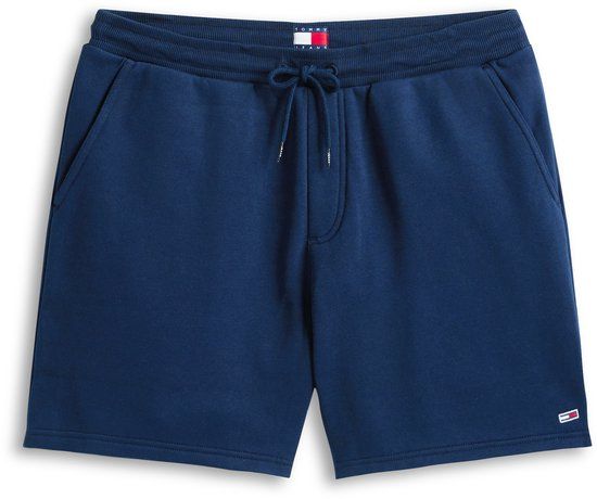 Tommy Jeans Regular Sweatshort Heren Blauw Katoen/Polyester XXL