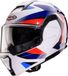 Caberg Trip Lunar, casque modulaire, couleur: Blanc/Bleu/Rouge, taille: XL