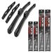 Omac Kit Complet Balais d'essuie-glace Pour Mini Clubman F54 2015-2022 – Lot De 3 (avant + arrière)