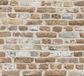 A.S. Création Baksteen Behang | Industrieel - Bruin Beige Grijs