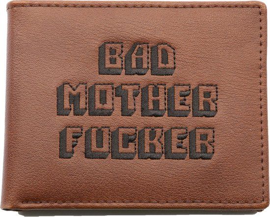 United Entertainment Pulp Fiction Billfold Wallet - Leather - Brown