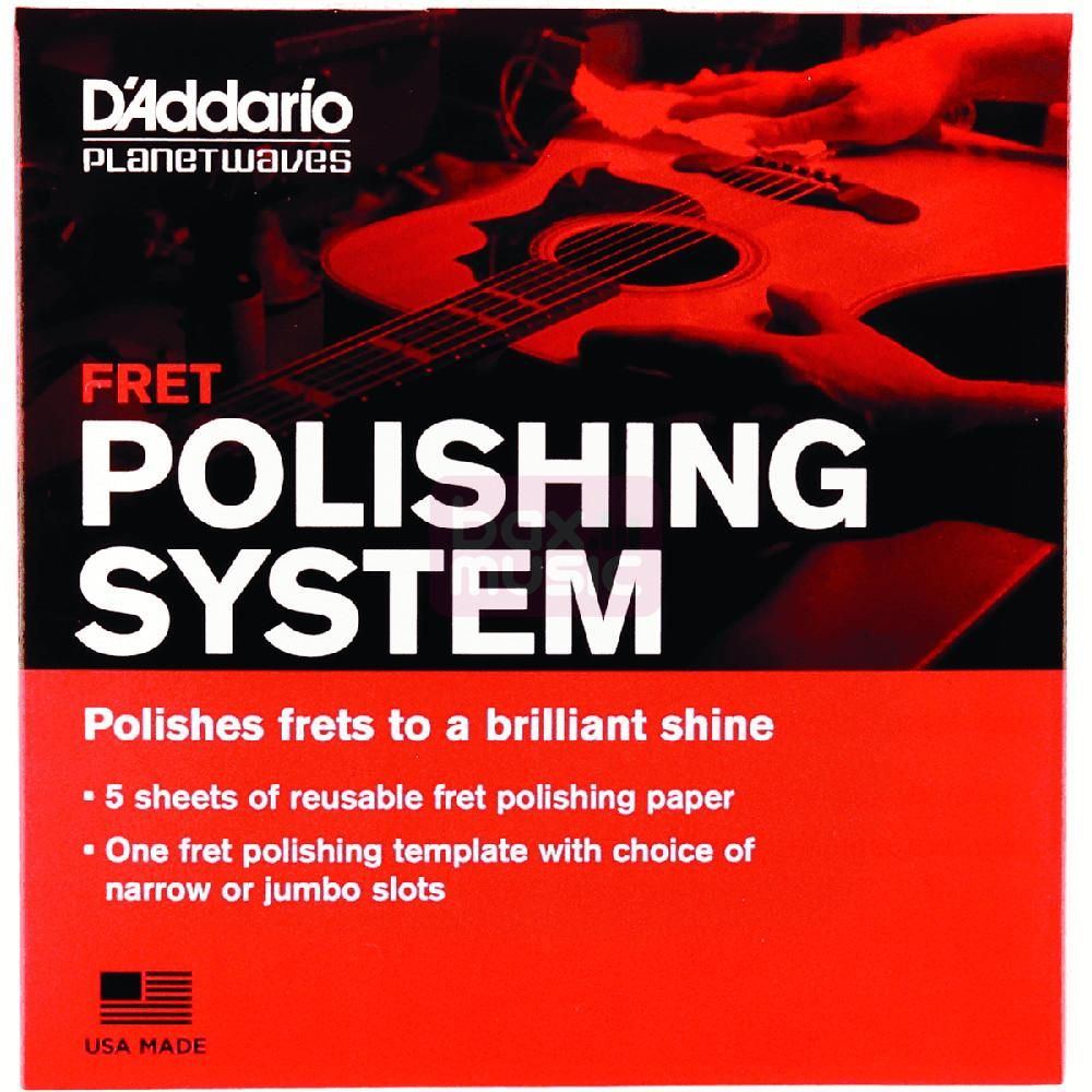 D'ADDARIO Fret Polishing System poetspapier voor frets