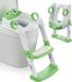 Unyqoos® Toilet trainer for children with adjustable step and comfortable seat