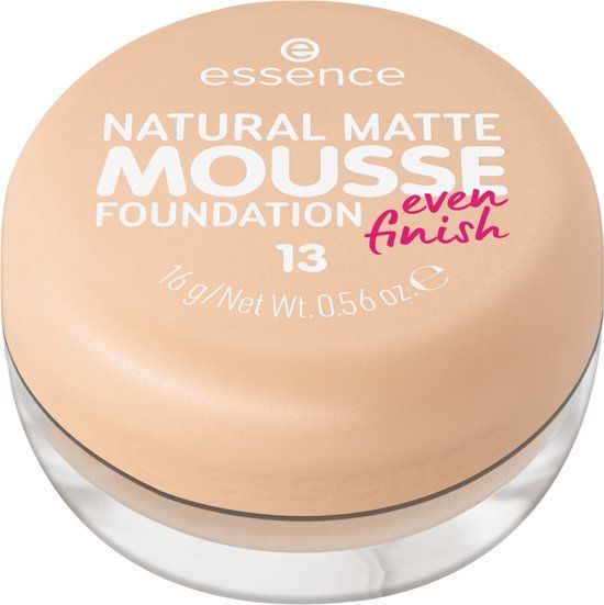 essence Natural Matte Mousse Foundation 13 Nude 16g