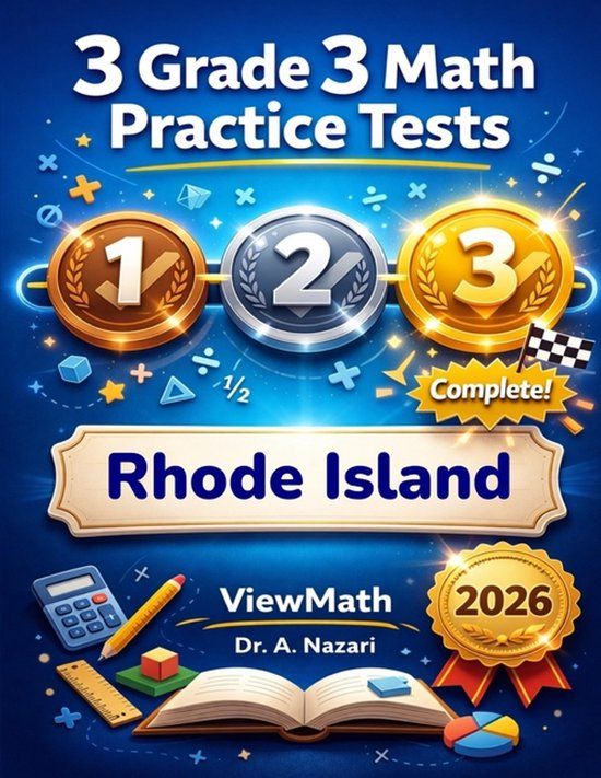 3 Bol 3 Rhode Island RICAS Grade 3 Math Practice Tests