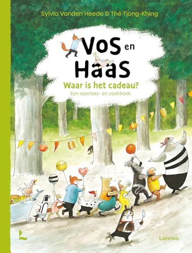 Waar Vos en Haas - Waar is het cadeau?: Een voorlees- en zoekboek