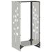 VidaXL Brandhoutkar & -houder Roestvrijstaal 300x800 mm