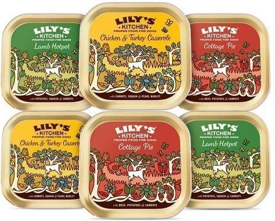 Lily's Kitchen Classic Dinners Multipack Adult - 6 x 150g