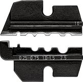 KNIPEX 97 49 10 krimpprofiel voor niet-geïsoleerde buis/krimpkabelschoenen kont/krimpverbinders 0.75/1.5/2.5mm²