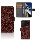 B2Ctelecom Xiaomi Poco X4 Pro 5G Book Cover Koffiebonen