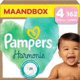 Pampers Harmonie Maat 4 Luiers - 162 stuks - 9-14 kg