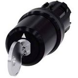Siemens 3SU10005BM010AA0 3SU1000-5BM01-0AA0 Interrupteur à clé 2 x 45 ° IP66, IP67, IP69/IP69K 1 pièce