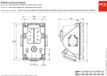 PCE 96062552 CEE-wandcontactdoos 32 A 5-polig 400 V 1 stuk(s)