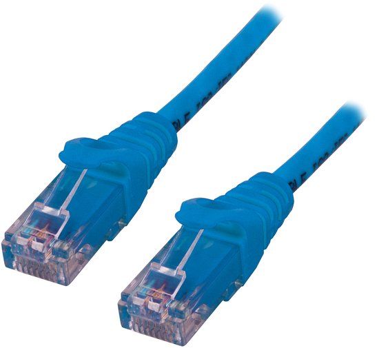 MCL Kabel Ethernet RJ45 Cat6 5.0 m Blauw