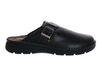 Rohde Heren Pantoffel Muil Leer - 5998-90 Zwart - Maat 44
