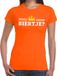 Bellatio Decorations Shoppartners Bv Oranje Biertje en kroon shirt dames - Oranje Koningsdag kleding XL