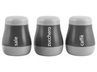 H&H Pop Grey Set 3 Barattoli