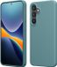 kwmobile telefoonhoesje geschikt voor Samsung Galaxy S25 - Hoesje met siliconen coating - Smartphone case in Arctische nacht