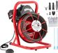 VEVOR Pijpreinigingsmachine Pijpreinigingsapparaat Handmatige Invoer 15mx​9,53mm
