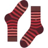 Burlington Blackpool M So Cotton Fantasy herensokken (1 stuk), Coralred 8006