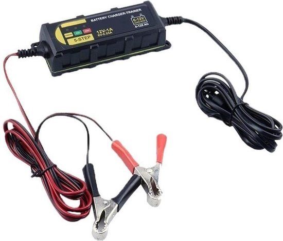 Dunlop Acculader - 12V 6A - Druppellader voor Auto - Reparatie Modus