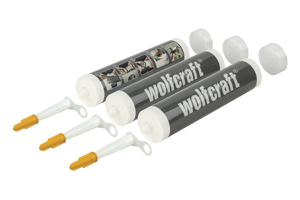 Wolfcraft 3 empty cartridges