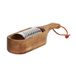 Dille &amp; Kamille Icecat Râpe à fromage avec récipient collecteur, métal et bois, 24,5 cm