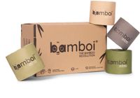 Bamboi Toiletpapier van bamboe, 3 lagen, 12 maxi-rollen