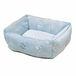 Nobby Comfort bed vierkant Classic PAW grijs L x B x H: 50 x 40 x 17 cm