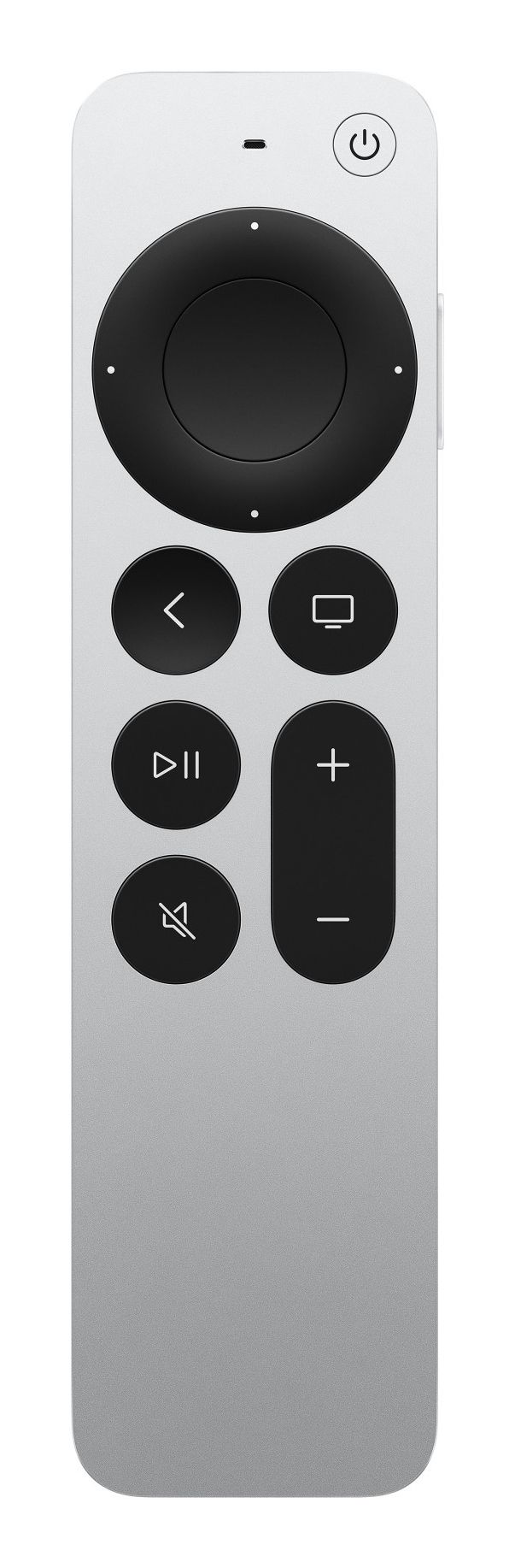Apple Siri Remote (3rd generation) - Black/Silver - IR/Bluetooth