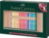 Faber-Castell Polychromos Crayons - 34 pièces dans un étui roulant - 30 couleurs