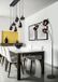 Trio LUMINA - Hanglamp - Zwart mat - 6x E14