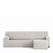Eysa Bi-elastische bankhoes voor chaise longue, met korte arm aan de rechterkant, kleur ecru, design Harlem