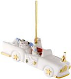 Villeroy & Boch Ornament Cadillac 2026 Christmas Classics Wit-Goud Porselein