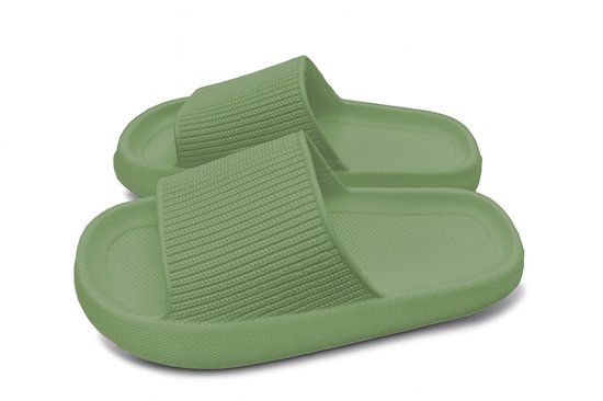 Lucovitaal Zomer Badslipper Olijfgroen 41/42