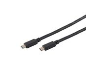 Exertis Connect USB-kabel, 3,1, C-stekker - C-stekker, 1,5 m