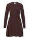 VILA Robe en maille 'KERRY' marron