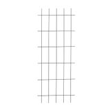 Relaxdays Trellis Metaal, HxB: 150x60 cm, Zwart