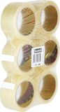 Scotch verpakkingsplakband Classic ft 50 mm x 66 m bruin pak van 6 rollen