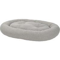 FIT+FUN Bed Teddy ovaal grijs